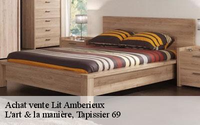 Achat vente Lit  amberieux-69480 L'art & la manière, Tapissier 69