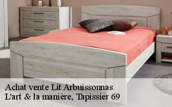 Achat vente Lit  arbuissonnas-69460 L'art & la manière, Tapissier 69