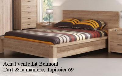 Achat vente Lit  belmont-69380 L'art & la manière, Tapissier 69