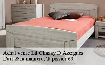 Achat vente Lit  chazay-d-azergues-69380 L'art & la manière, Tapissier 69