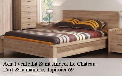 Achat vente Lit  saint-andeol-le-chateau-69700 L'art & la manière, Tapissier 69