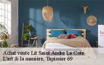 Achat vente Lit  saint-andre-la-cote-69440 L'art & la manière, Tapissier 69