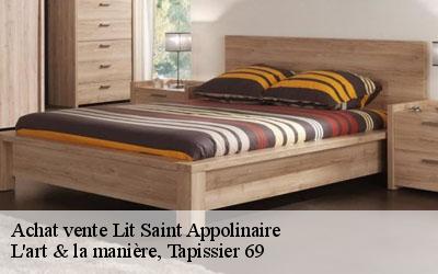 Achat vente Lit  saint-appolinaire-69170 L'art & la manière, Tapissier 69