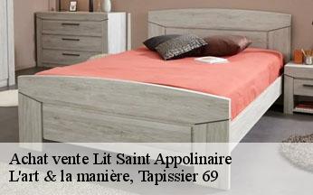 Achat vente Lit  saint-appolinaire-69170 L'art & la manière, Tapissier 69