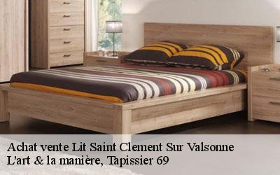 Achat vente Lit  saint-clement-sur-valsonne-69170 L'art & la manière, Tapissier 69