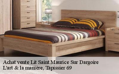 Achat vente Lit  saint-maurice-sur-dargoire-69440 L'art & la manière, Tapissier 69