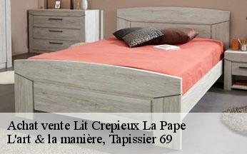 Achat vente Lit  crepieux-la-pape-69140 L'art & la manière, Tapissier 69