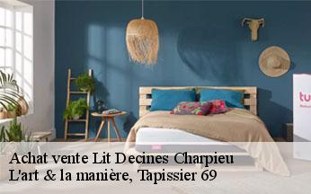 Achat vente Lit  decines-charpieu-69150 L'art & la manière, Tapissier 69