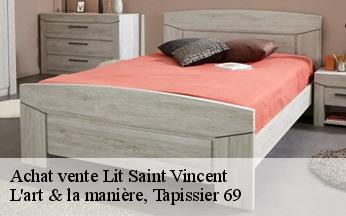 Achat vente Lit  saint-vincent-69440 L'art & la manière, Tapissier 69