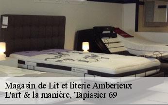 Magasin de Lit et literie  amberieux-69480 L'art & la manière, Tapissier 69