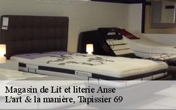 Magasin de Lit et literie  anse-69480 L'art & la manière, Tapissier 69