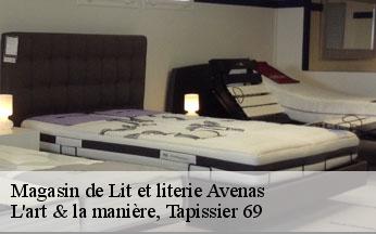 Magasin de Lit et literie  avenas-69430 L'art & la manière, Tapissier 69