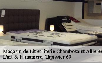 Magasin de Lit et literie  chambosaint-allieres-69870 L'art & la manière, Tapissier 69