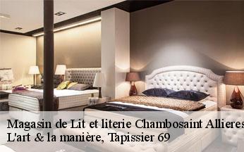Magasin de Lit et literie  chambosaint-allieres-69870 L'art & la manière, Tapissier 69