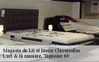 Magasin de Lit et literie  claveisolles-69870 L'art & la manière, Tapissier 69