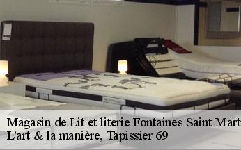 Magasin de Lit et literie  fontaines-saint-martin-69270 L'art & la manière, Tapissier 69