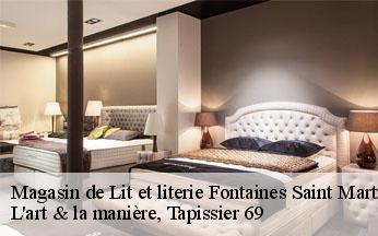 Magasin de Lit et literie  fontaines-saint-martin-69270 L'art & la manière, Tapissier 69