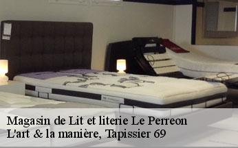 Magasin de Lit et literie  le-perreon-69460 L'art & la manière, Tapissier 69