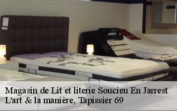 Magasin de Lit et literie  soucieu-en-jarrest-69510 L'art & la manière, Tapissier 69