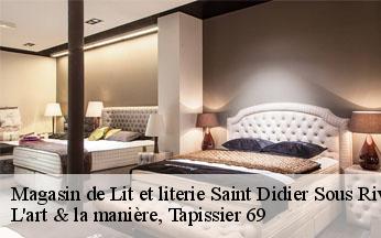 Magasin de Lit et literie  saint-didier-sous-riverie-69440 L'art & la manière, Tapissier 69