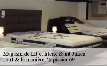 Magasin de Lit et literie  saint-julien-69640 L'art & la manière, Tapissier 69