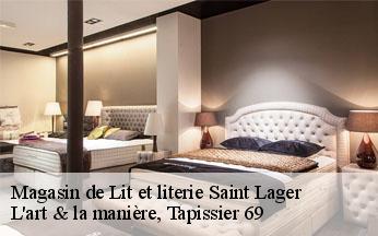 Magasin de Lit et literie  saint-lager-69220 L'art & la manière, Tapissier 69