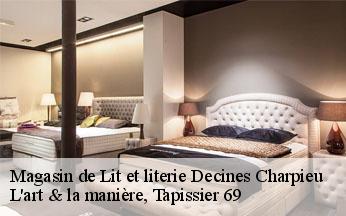 Magasin de Lit et literie  decines-charpieu-69150 L'art & la manière, Tapissier 69