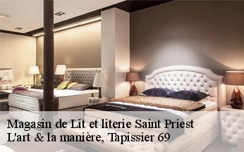 Magasin de Lit et literie  saint-priest-69800 L'art & la manière, Tapissier 69