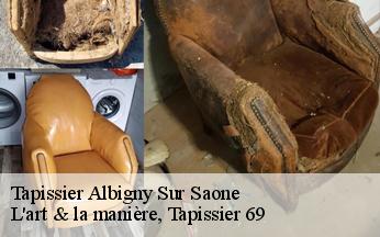 Tapissier  albigny-sur-saone-69250 L'art & la manière, Tapissier 69