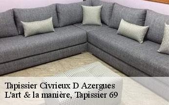 Tapissier  civrieux-d-azergues-69380 L'art & la manière, Tapissier 69