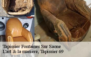 Tapissier  fontaines-sur-saone-69270 L'art & la manière, Tapissier 69