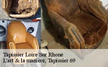 Tapissier  loire-sur-rhone-69700 L'art & la manière, Tapissier 69