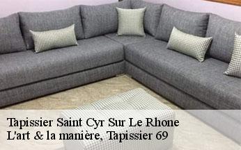 Tapissier  saint-cyr-sur-le-rhone-69560 L'art & la manière, Tapissier 69
