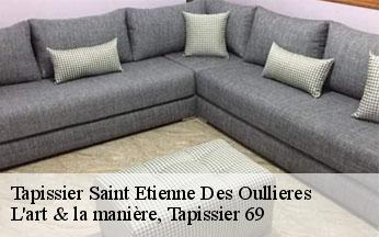Tapissier  saint-etienne-des-oullieres-69460 L'art & la manière, Tapissier 69