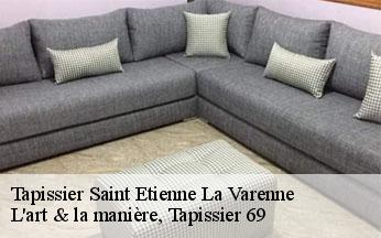 Tapissier  saint-etienne-la-varenne-69460 L'art & la manière, Tapissier 69