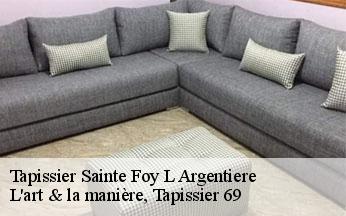 Tapissier  sainte-foy-l-argentiere-69610 L'art & la manière, Tapissier 69