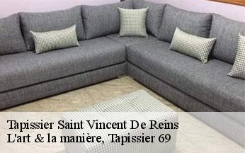 Tapissier  saint-vincent-de-reins-69240 L'art & la manière, Tapissier 69