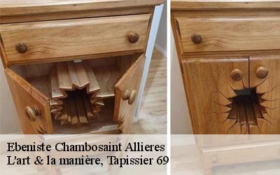 Ebeniste  chambosaint-allieres-69870 L'art & la manière, Tapissier 69