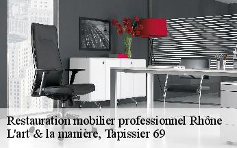 Restauration mobilier professionnel 69 Rhône  L'art & la manière, Tapissier 69