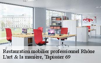 Restauration mobilier professionnel 69 Rhône  L'art & la manière, Tapissier 69
