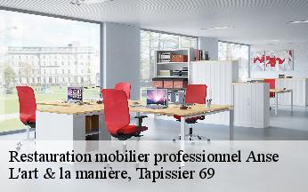 Restauration mobilier professionnel  anse-69480 L'art & la manière, Tapissier 69