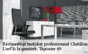 Restauration mobilier professionnel  chatillon-69380 L'art & la manière, Tapissier 69