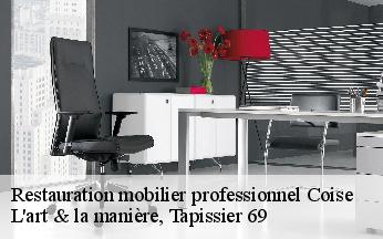 Restauration mobilier professionnel  coise-69590 L'art & la manière, Tapissier 69