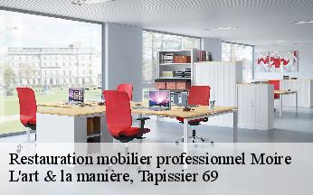 Restauration mobilier professionnel  moire-69620 L'art & la manière, Tapissier 69