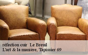 réfection cuir   le-breuil-69620 L'art & la manière, Tapissier 69