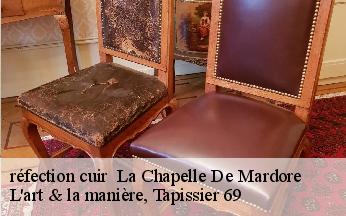 réfection cuir   la-chapelle-de-mardore-69240 L'art & la manière, Tapissier 69