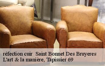 réfection cuir   saint-bonnet-des-bruyeres-69790 L'art & la manière, Tapissier 69