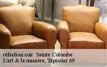 réfection cuir   sainte-colombe-69560 L'art & la manière, Tapissier 69