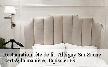 Restauration tête de lit   albigny-sur-saone-69250 L'art & la manière, Tapissier 69