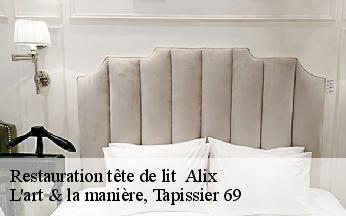 Restauration tête de lit   alix-69380 L'art & la manière, Tapissier 69